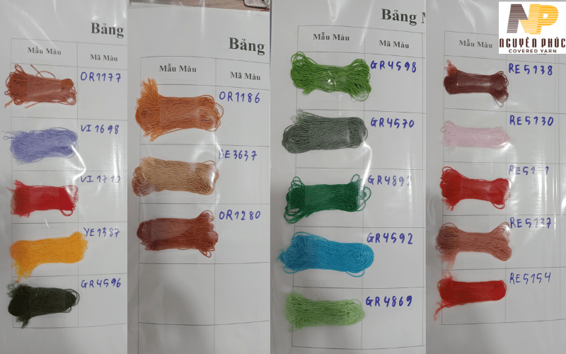 spandex bọc sợi