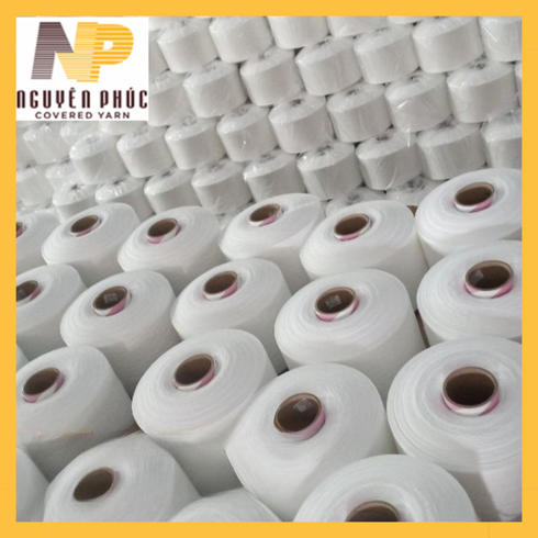 SPANDEX 30/75, SPANDEX 40/75 ( SỢI CO GIÃN DỆT VỚ, TẤT, DỆT VẢI)